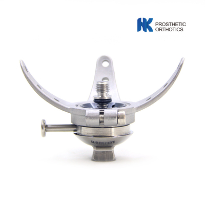 220 lbs 3 prongs roestvrij staal prothetisch shuttle slot met piramide