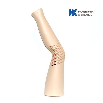 Prosthetische kindercosmetica boven de knie met cosmetische cover (EVA)