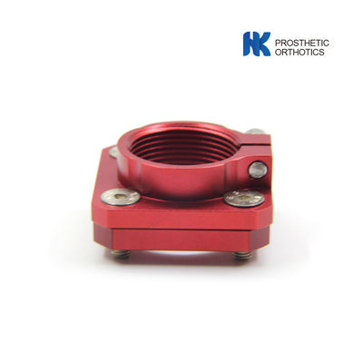 4 Hole Pediatrische Aluminium Prothese Laminated Socket Adapter